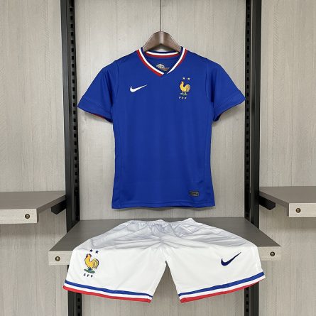 Kids France Home Jersey 2024