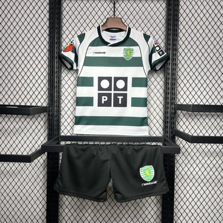 Kids Sporting Lisbon Home 2002/2003 - Image 1