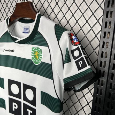 Kids Sporting Lisbon Home 2002/2003 - Image 3