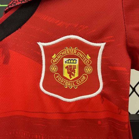 Kids Manchester United Home Jersey 1994 1996 - Image 4