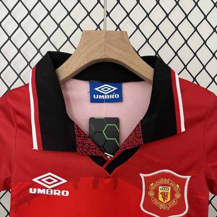 Kids Manchester United Home Jersey 1994 1996 - Image 6
