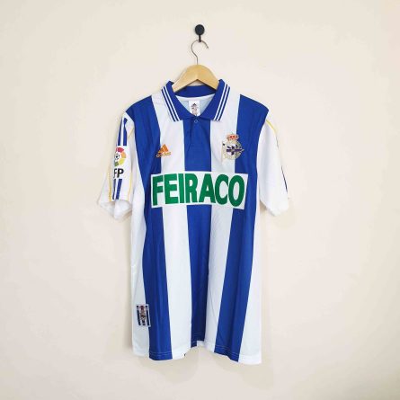 Deportivo Lacoruna Home 1999 2000 - Image 1