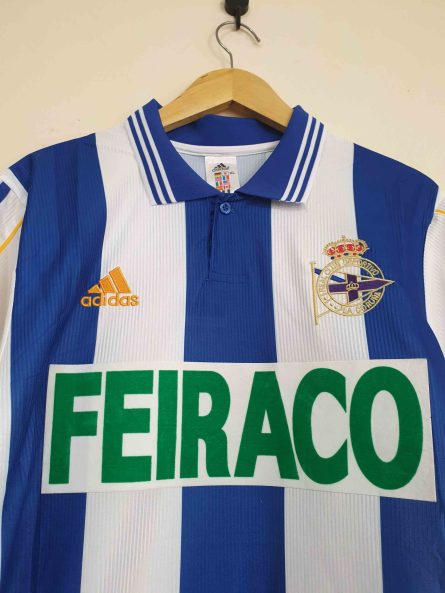 Deportivo Lacoruna Home 1999 2000 - Image 8