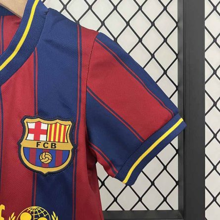 Kids Retro Jersey Barcelona Home 2009-2010 - Image 5