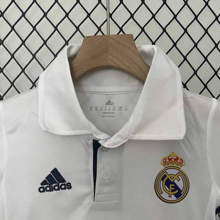 Kids Retro Jersey Real Madrid Home 2016-2017 - Image 5