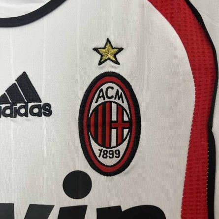 Kids Retro Jersey AC Milan Away 2006-2007 - Image 4