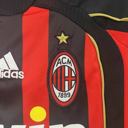 Kids Retro Jersey AC Milan Home 2006-2007 - Image 4