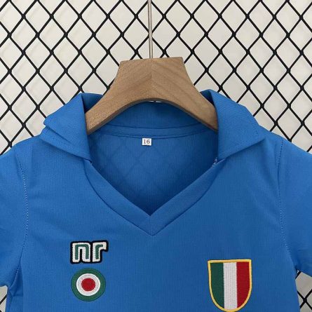 Kids Retro Jersey Napoli Home 1987-1988 - Image 3