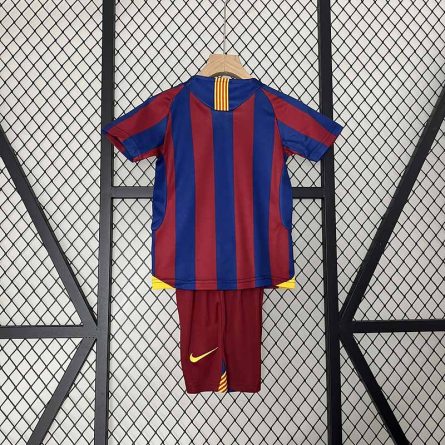 Kids Retro Jersey Barcelona Home 2005-2006 - Image 5