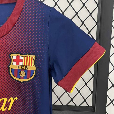 Kids Retro Jersey Barcelona Home 2012-2013 - Image 5
