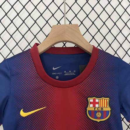 Kids Retro Jersey Barcelona Home 2012-2013 - Image 4