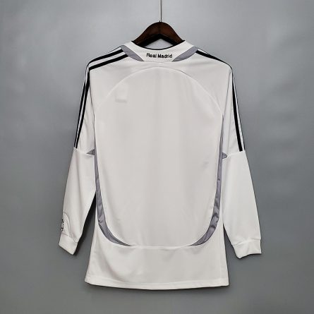 Long Sleeve Real Madrid Home 2006/2007 - Image 5