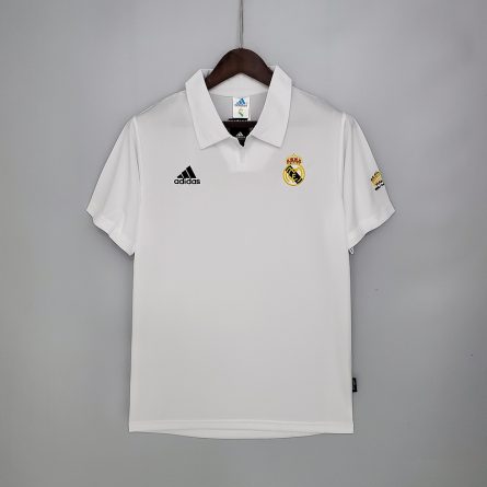 Real Madrid Home 2002 2003 Champions League Jersey - Image 1