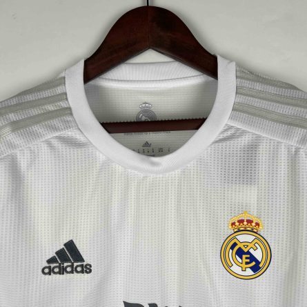Long Sleeve Real Madrid Home 2015 2016 - Image 5