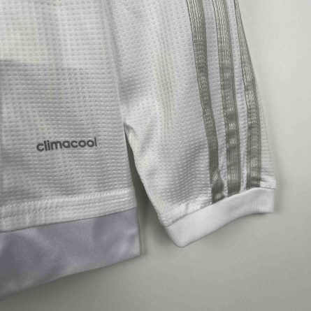 Long Sleeve Real Madrid Home 2015 2016 - Image 3