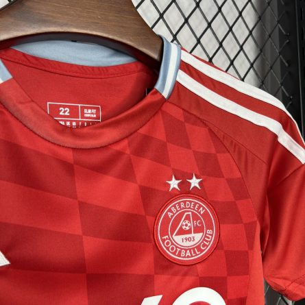 Kids Aberdeen Home Jersey 2024/2025 - Image 4