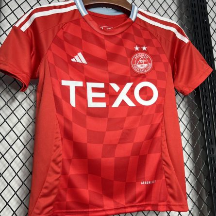 Kids Aberdeen Home Jersey 2024/2025 - Image 3