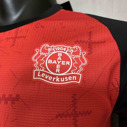 Player Version Bayer Leverkusen Home Jersey 2024/2025 - Image 3