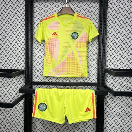 Kids Celtic Goalkeeper Jersey 2024 2025 - Image 1