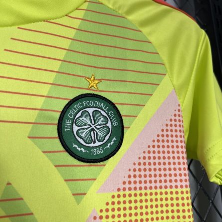 Kids Celtic Goalkeeper Jersey 2024 2025 - Image 3