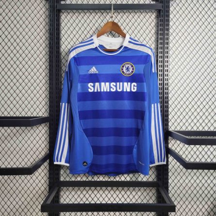 Long Sleeve Chelsea Home Jersey 2011-2012 - Image 1