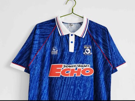 Cardiff City Home Jersey 1992 1993 - Image 2