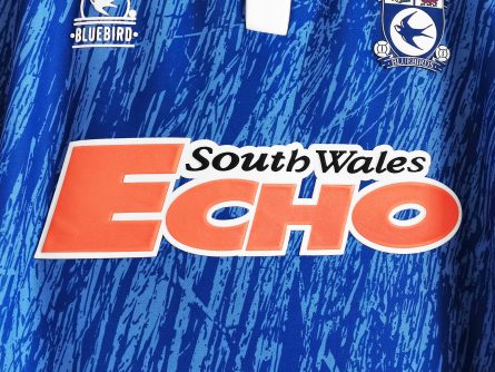 Cardiff City Home Jersey 1992 1993 - Image 5