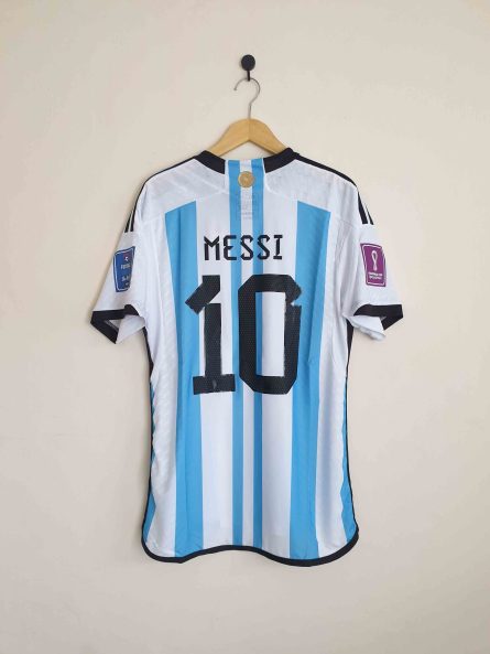 Player Version Argentina Home Jersey vs France World Cup Final 2022 Edition - Image 5