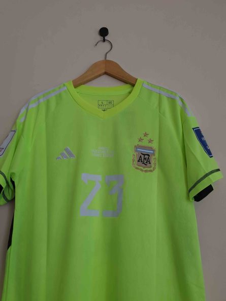 Argentina Goalkeeper Jersey vs France World Cup Final 2022 Edition - Image 4