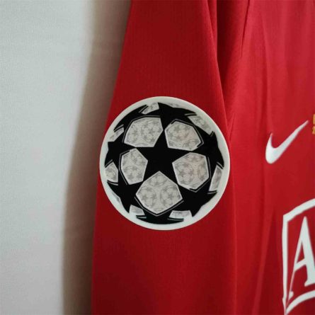 Long Sleeve Manchester United Home Final CL 2008 - Image 2