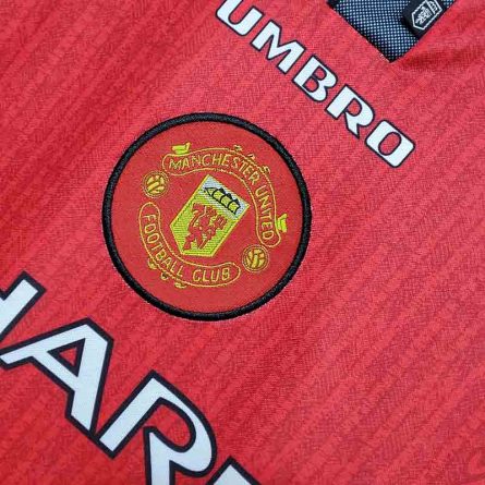 Long Sleeve Manchester United Home 1996 - Image 3