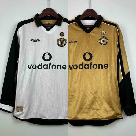 Long Sleeve Manchester United Away 2001/2002 Reversible - Image 1