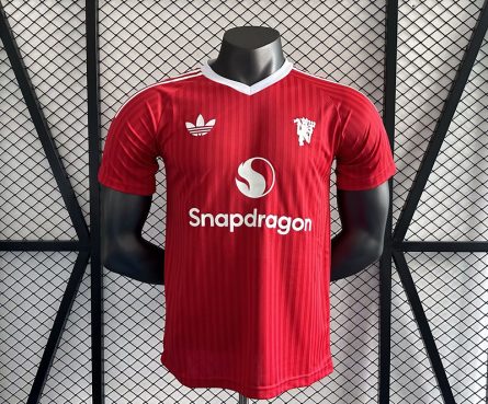 Player Version Manchester United Goalkeeper Red Jersey 2024/2025 - Image 1