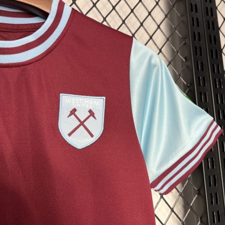 Kids West Ham Home 2024 2025 - Image 3