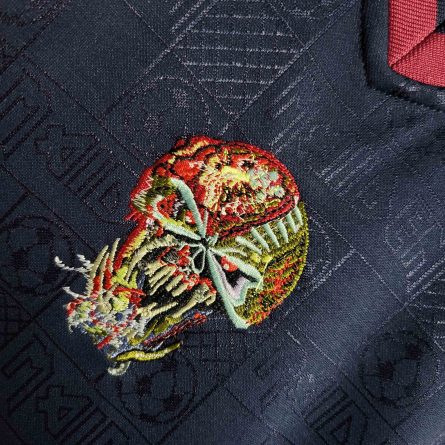 West Ham Classic Shirts 3rd IRON MAIDEN Navy 1999 #3 - Image 3
