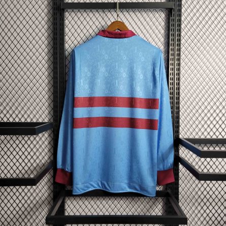 Long Sleeve West Ham Away 1995 1997 - Image 4