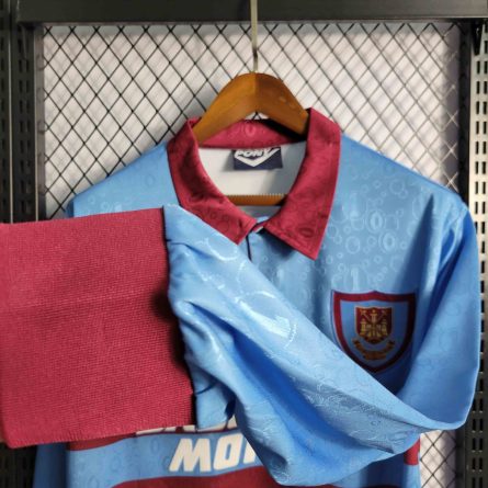 Long Sleeve West Ham Away 1995 1997 - Image 3