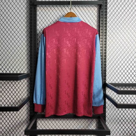 Long Sleeve West Ham Home 1995 1997 - Image 6