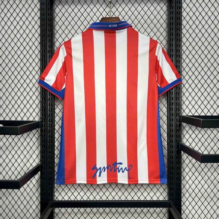 Sporting Gijon Home Jersey 2001 2002 - Image 3