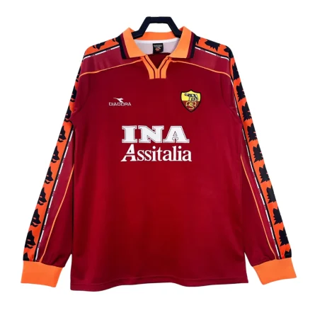 Long Sleeve AS Roma Home 1998 1999 - Image 1