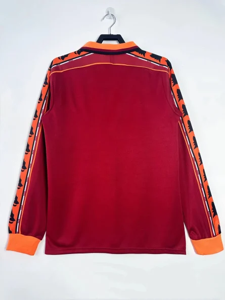 Long Sleeve AS Roma Home 1998 1999 - Image 2