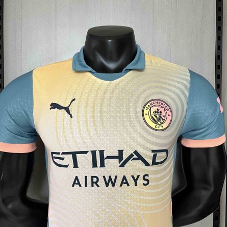 Player Version Manchester City x Noel Gallagher Fourth Jersey 2024/2025 - Image 3