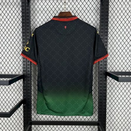 AC Milan x OFF White Player Jersey Black - Image 3