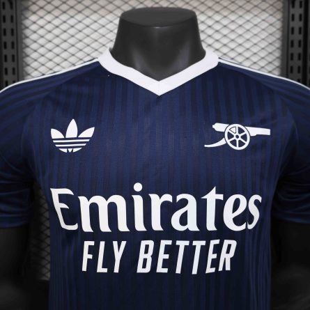 Player Version Arsenal Goalkeeper Navy Jersey 2024/2025 - Image 5