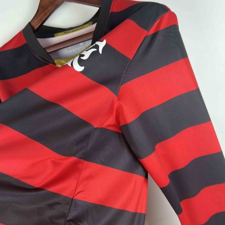 Long Sleeve Flamengo Home 2009 - Image 4