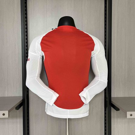 Long Sleeve Player Version Arsenal Home Jersey 2024/2025 - Image 5