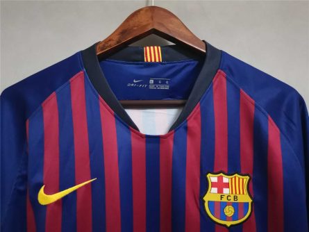 Barcelona Home 2018 2019 - Image 3
