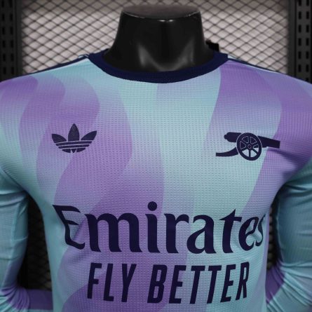 Long Sleeve Player Version Arsenal Third Jersey 2024/2025 - Image 3