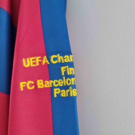 Long Sleeve Barcelona Home Champions League Final Edition 2006 - Image 5
