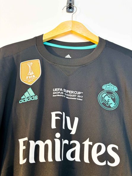 Long Sleeve Real Madrid Away 2017/2018 UEFA Super Cup Final Edition - Image 2